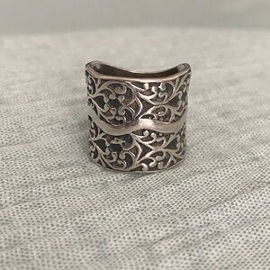Silpada Sterling Silver Filigree Ring R1741
